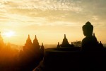 Amazing Borobudur Sunset