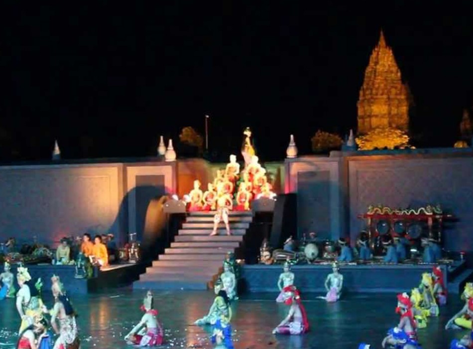 Prambanan Sunset combined with Ramayana Dance