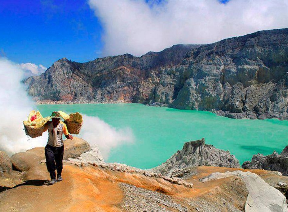 Mount Ijen Blue Fire