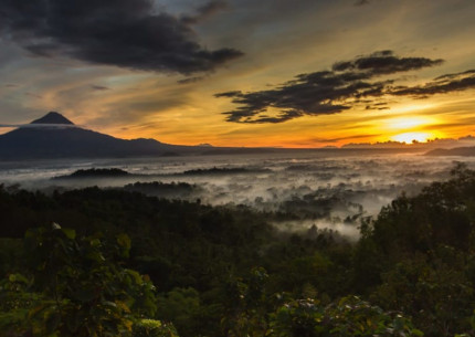 Punthuk Setumbu Sunrise,  Borobudur, Merapi Jeep & Prambanan Temples