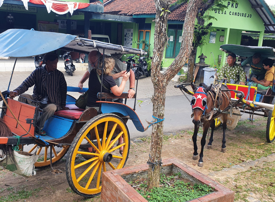 Borobudur and  Horse Carriage Village Tours