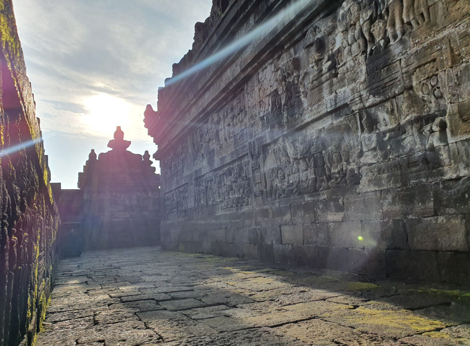 From Bali : Borobudur Full Day Trip include flights