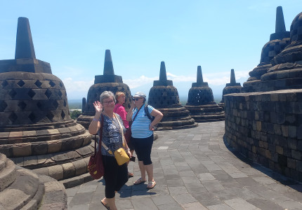 From Bali: Borobudur and Prambanan One Day Trip with Flights