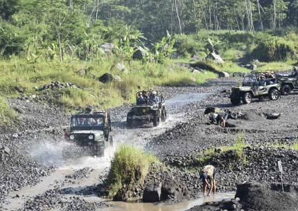 Ticket of Merapi Jeep Medium Route Dry / Wet