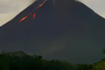 Yogyakarta Volcano : Mount Merapi Lava Flow View from Turgo Hill