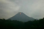 Mount Merapi Night Lava Flow