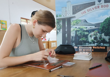 Silver Jewelry Making Course in Yogyakarta