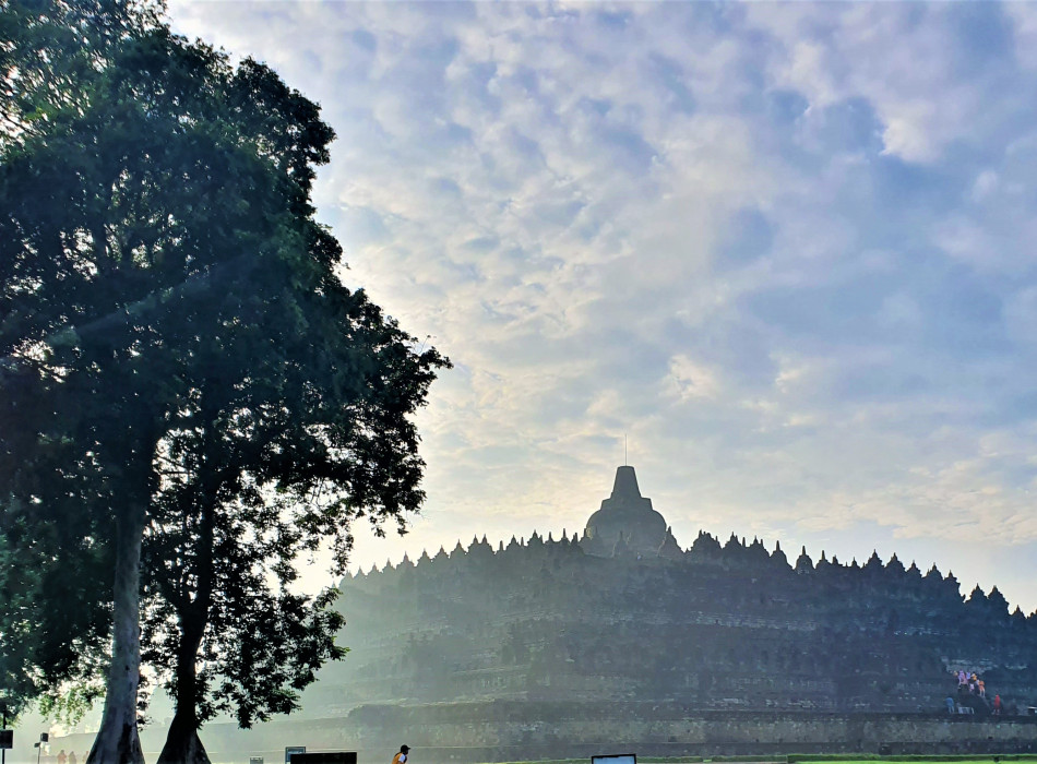 Sunrise at Borobudur Merapi Jeep Prambanan