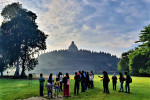 Sunrise at Borobudur Merapi Jeep Prambanan