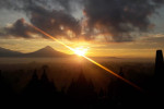 Sunrise at Borobudur go up to the Temple & Merapi Jeep Tours